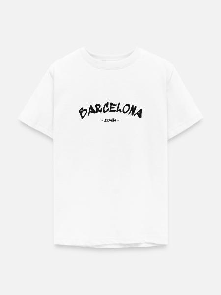 Barcelona - Espana - Spain - Spanien - Teenager T-Shirt - Weiß