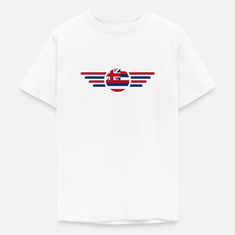 Hawaï 2 - T-shirt Ado - blanc