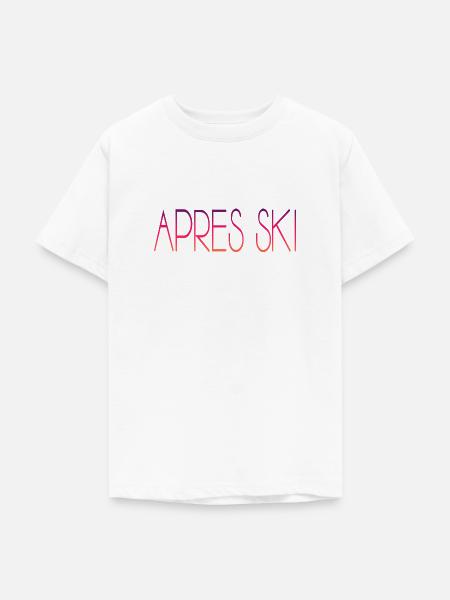 Apres Ski - Teenager T-Shirt - Weiß