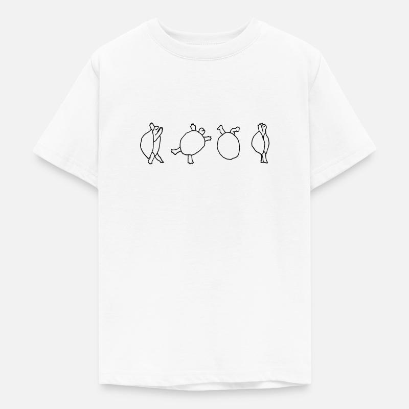 Roue - T-shirt Ado - blanc