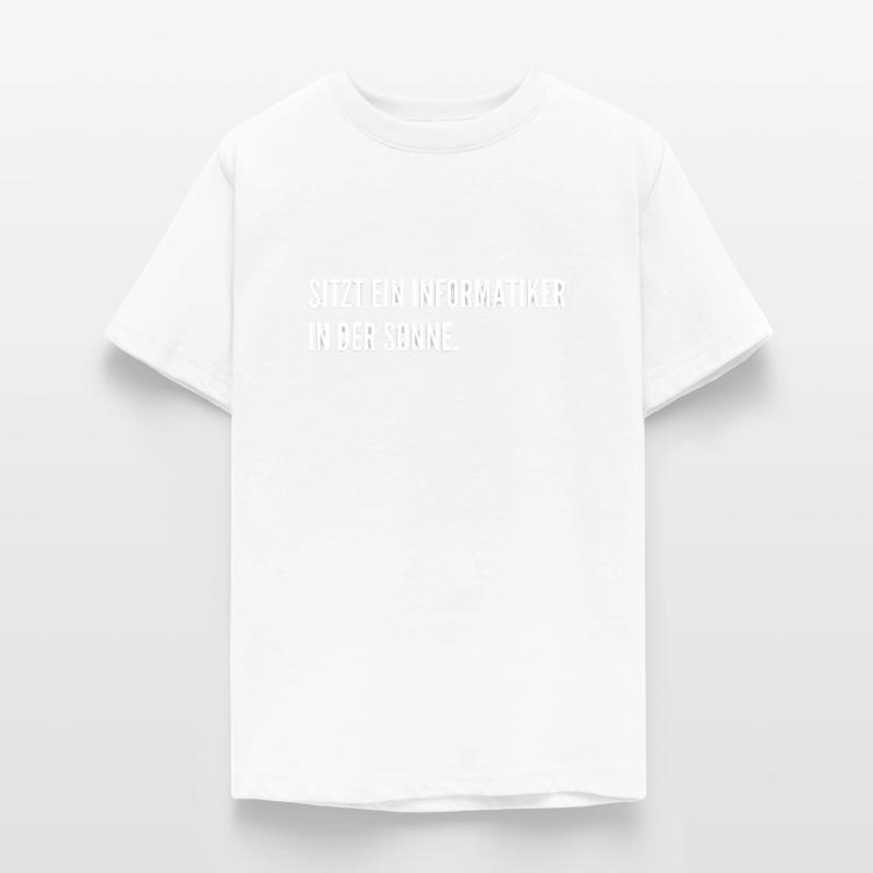 Informatiker Witz Student IT Coding Nerd Teenager T-Shirt