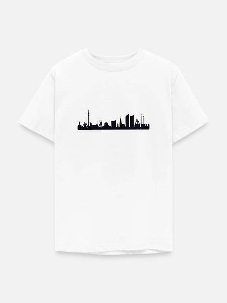 Ruhrgebiet Skyline - Teenager T-Shirt - Weiß