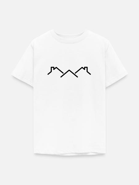 Dachdecker - Teenager T-Shirt - Weiß