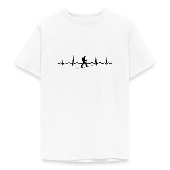 Mannen Ski Tour Ski Bergbeklimmen Vrouwen - Teenager T-shirt - wit - Voor - AI Model Teenager Male dark (155cm)
