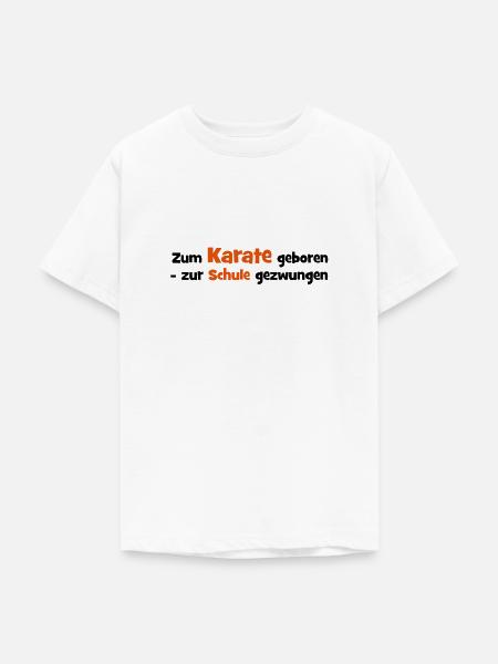 Karate - Teenager T-Shirt - Weiß