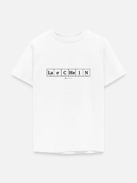 laecheln (helle Stoffe) - Teenager T-Shirt - Weiß