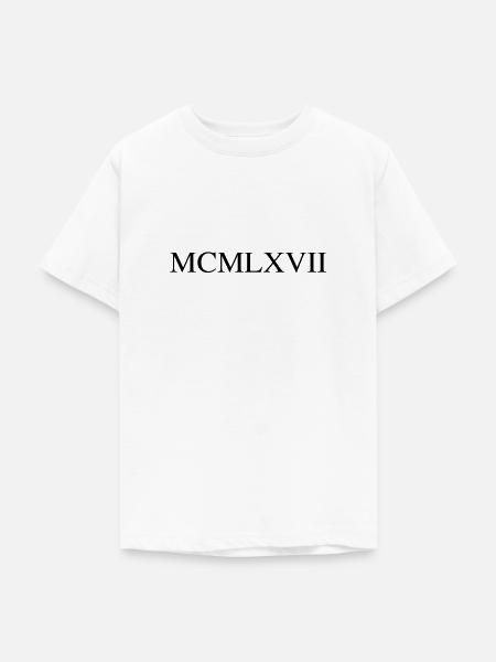 1967 - Teenager T-Shirt - Weiß