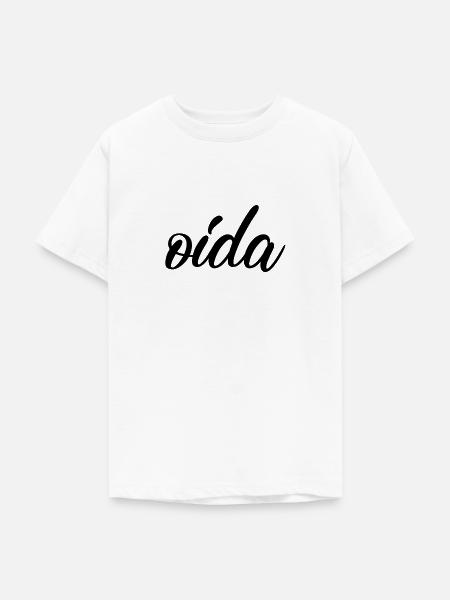 oida - Teenager T-Shirt - Weiß