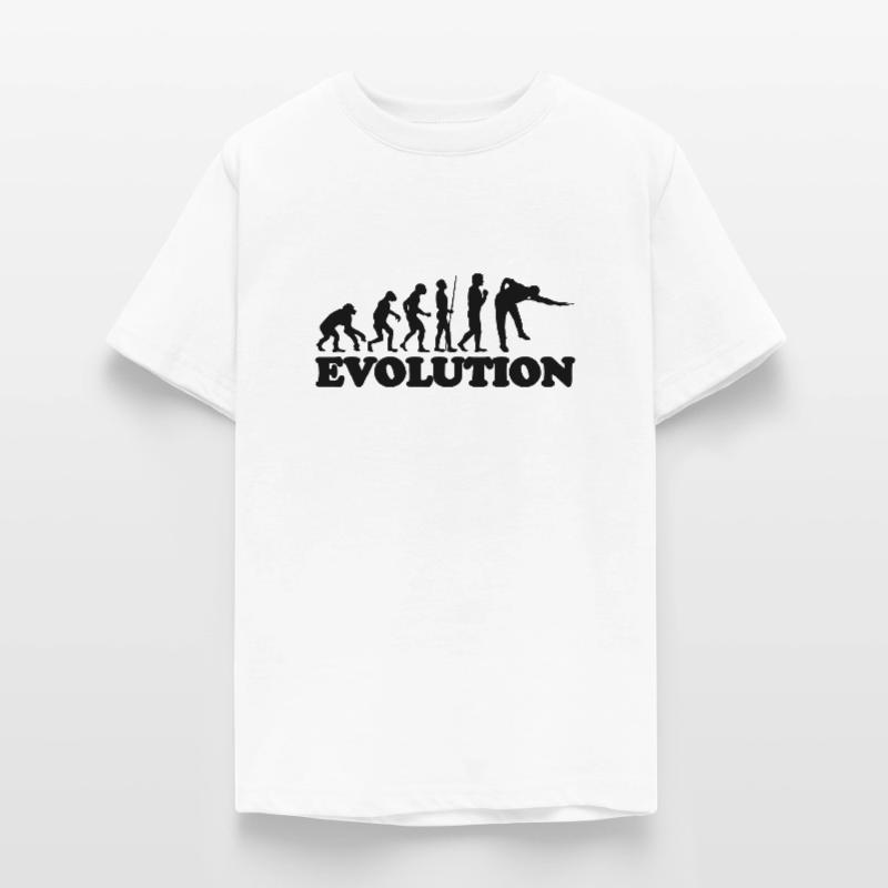 Idée Billard Billard Billard Evolution Evolution T-shirt Ado