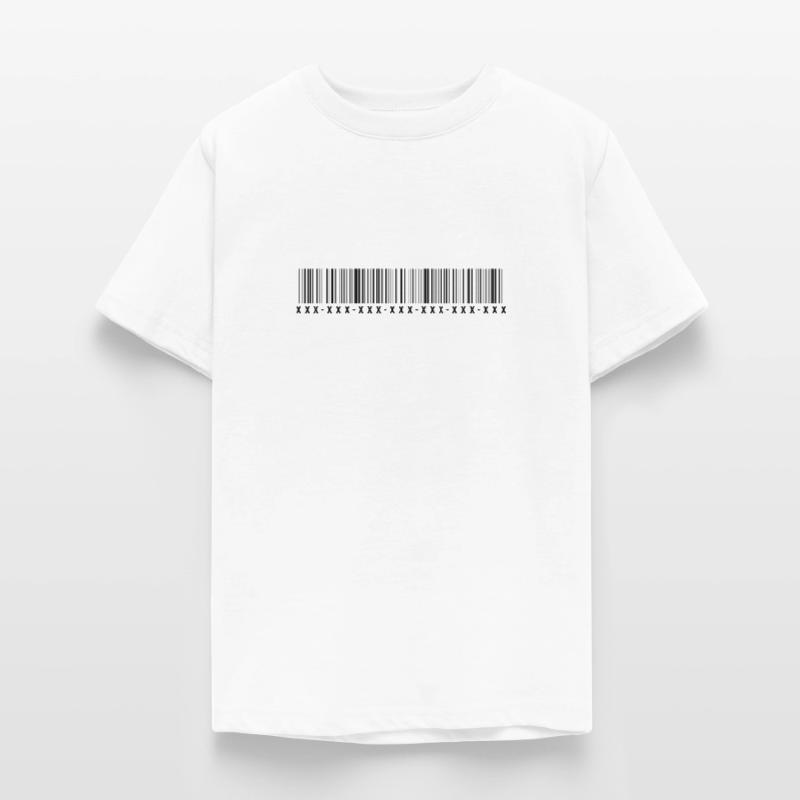Barcode - Strichcode - Streifen - Codes Teenager T-Shirt