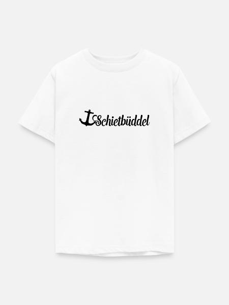 schietbüddel - Teenager T-Shirt - Weiß