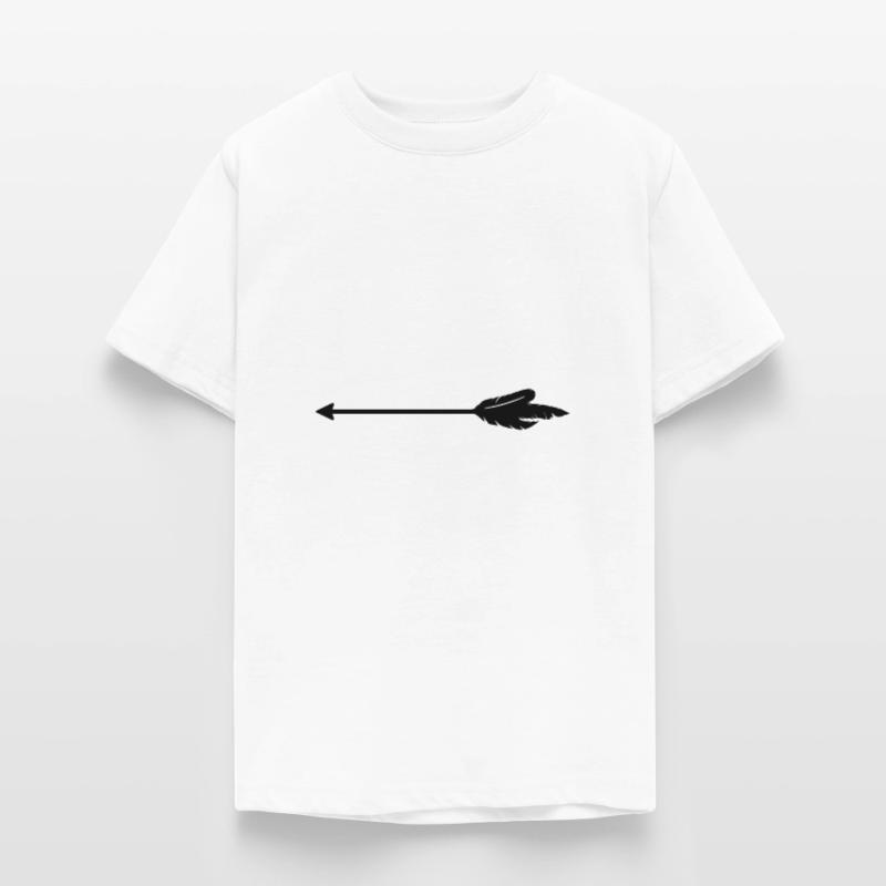 Icône en forme de flèche T-shirt Ado