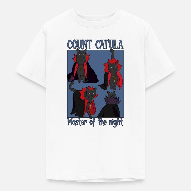 Comte Catula Maître de la Nuit - T-shirt Ado - blanc