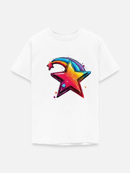 Stern magic superstar - Teenager T-Shirt - Weiß