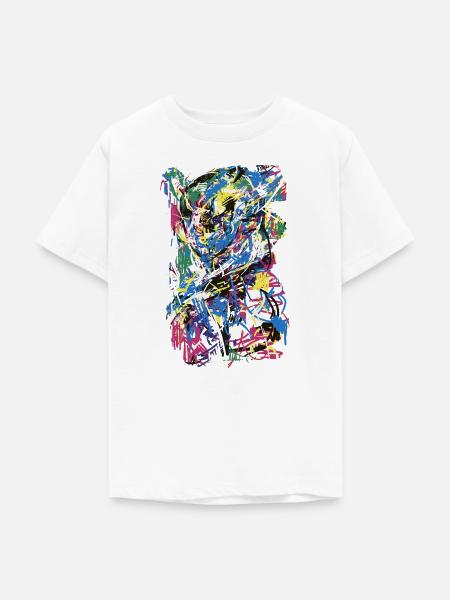 Abstrakt Malerei - Teenager T-Shirt - Weiß