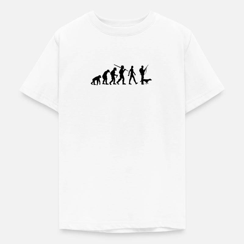 Jaeger Evolution Jäger - T-shirt Ado - blanc