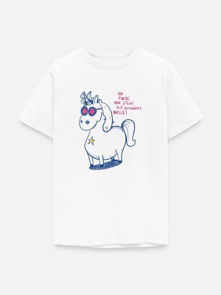 Mindset Einhorn - Teenager T-Shirt - Weiß