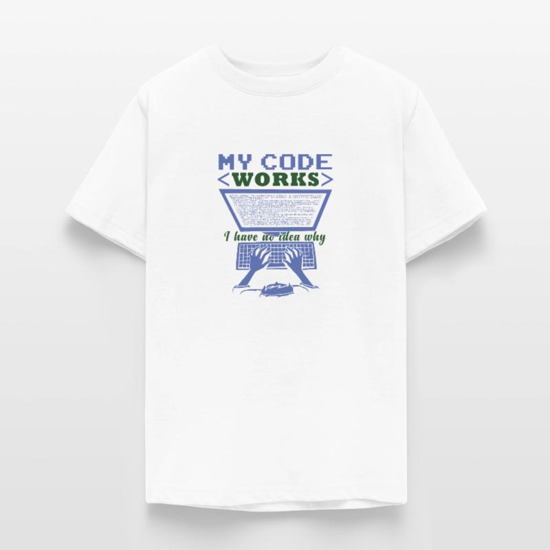 Funny Code Joke Coding Teenage T-Shirt