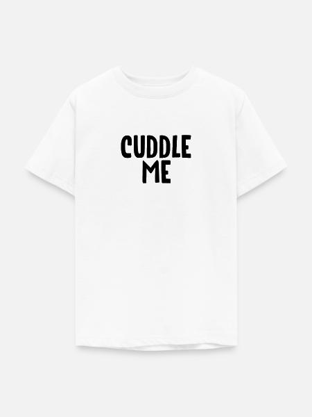 Kuscheln - Teenager T-Shirt - Weiß