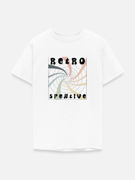 RETROSPEKTIVE - Teenager T-Shirt - Weiß