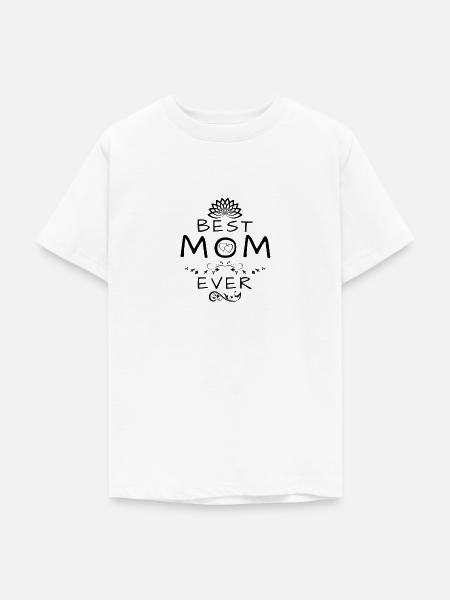 Beste Mutter - Teenager T-Shirt - Weiß