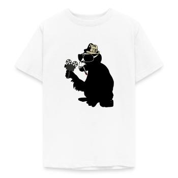 mr. brainwash monkey - Teenager T-Shirt - Weiß - Vorne - AI Model Teenager Male dark (155cm)