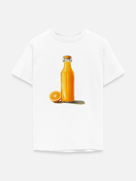 Frischer O-Saft! - Teenager T-Shirt - Weiß