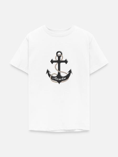Seeanker - Teenager T-Shirt - Weiß