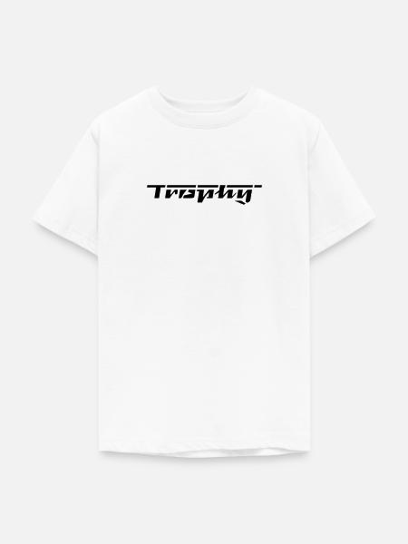 Trophy Schriftzug - Teenager T-Shirt - Weiß