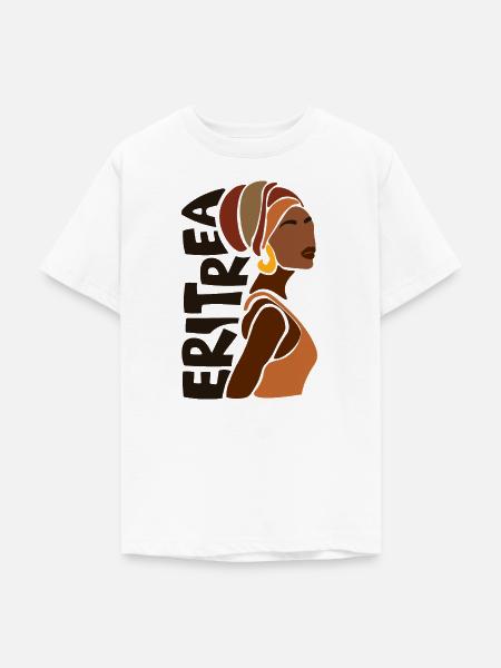 Eritrea Eritreische Flagge Asmara Black Heritage - Teenager T-Shirt - Weiß