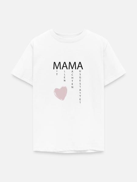 Mama - Teenager T-Shirt - Weiß