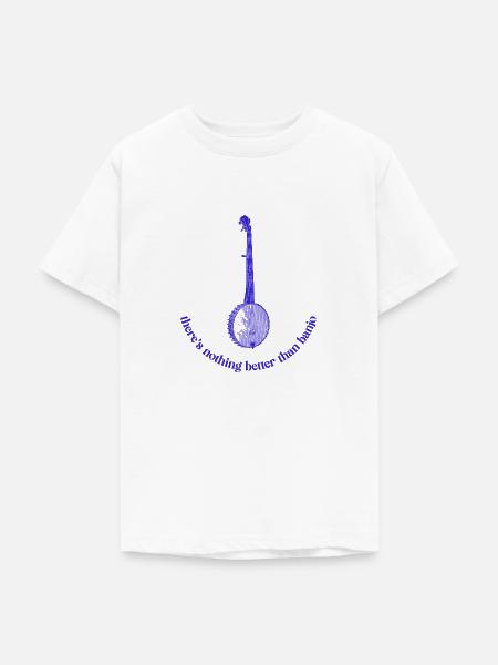 there's nothing better than banjo - Teenager T-Shirt - Weiß