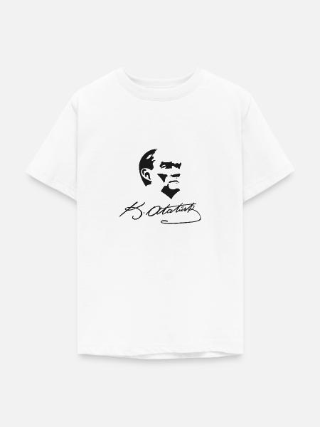 Atatürk - Teenager T-Shirt - Weiß