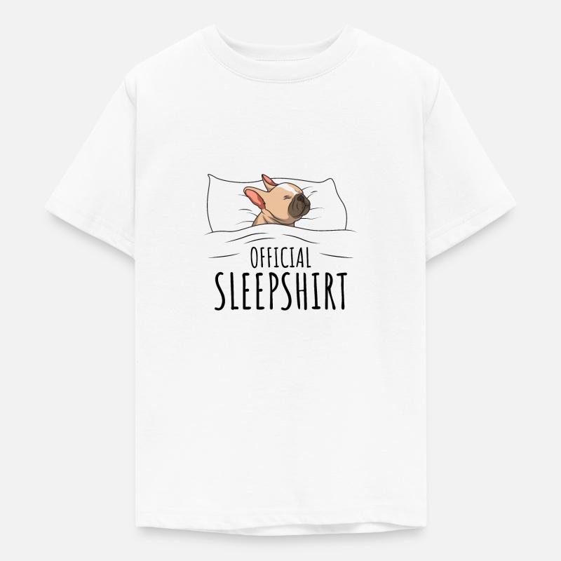 Français Bouledogue - T-shirt Ado - blanc