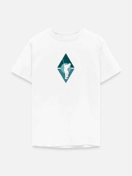 Chip Golf - Teenager T-Shirt - Weiß