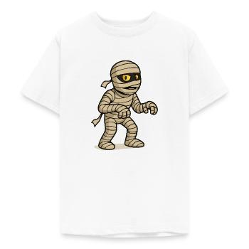 mumie comic - Teenager T-Shirt - Weiß - Vorne - AI Model Teenager Male dark (155cm)
