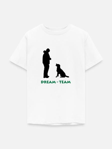 Dream-Tream - Teenager T-Shirt - Weiß