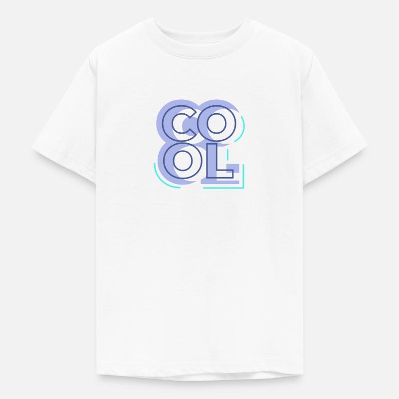 Cool Slogan - T-shirt Ado - blanc