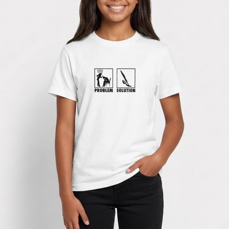 Windsurfing Windsurfer Statement Problem Solution. Teenage T-Shirt