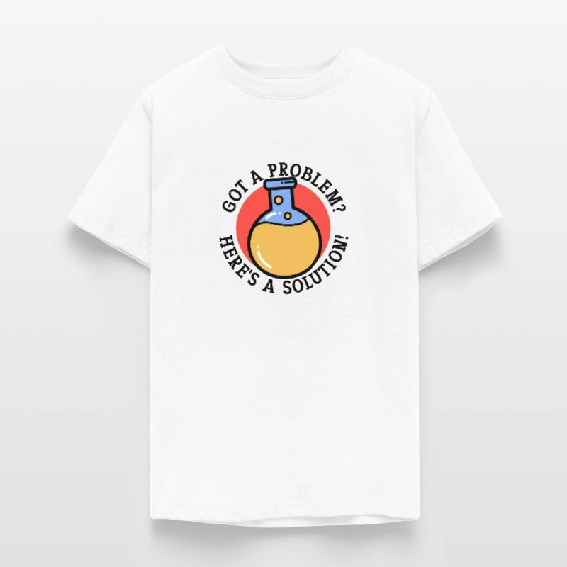 Problem Solution Scientific Solving Science Teenage T-Shirt