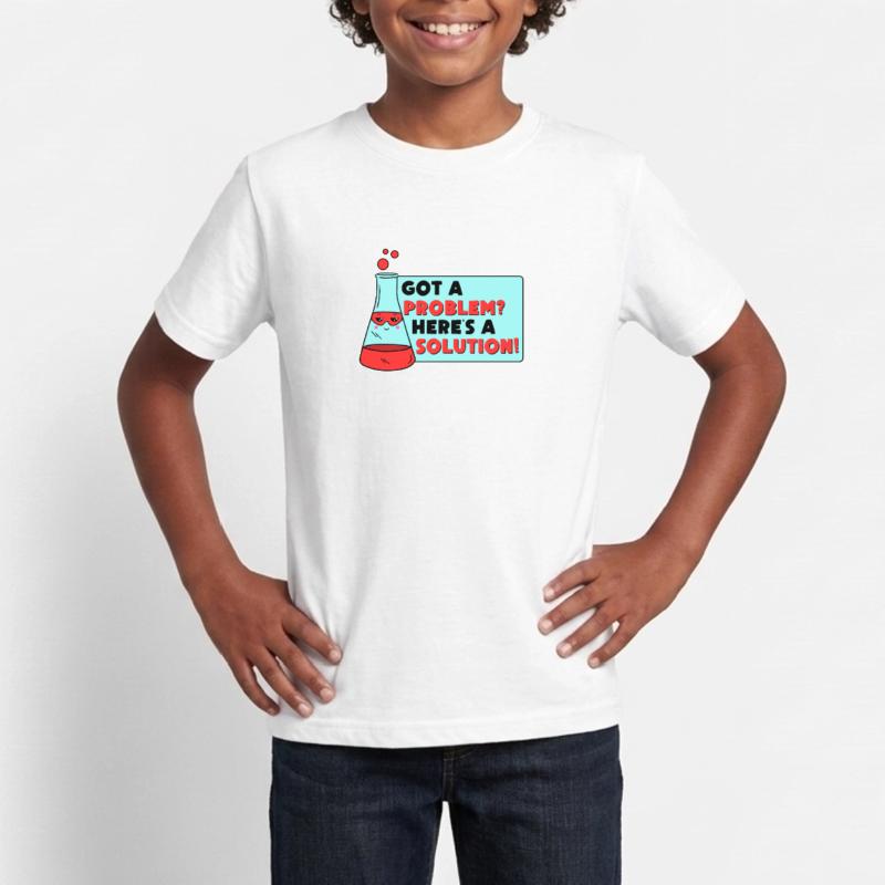 Problem Solution Scientific Solving Science Teenage T-Shirt