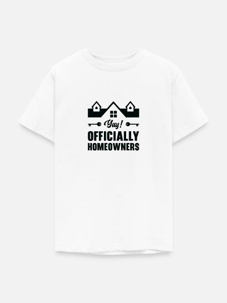 Neue Hauseigentümer Einweihung Offiziell - Teenager T-Shirt - Weiß
