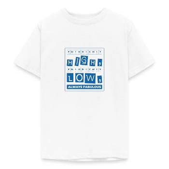 Diabetic Pancreas Diabetes Awareness - Teenage T-Shirt - white - Front - AI Model Teenager Male dark (155cm)