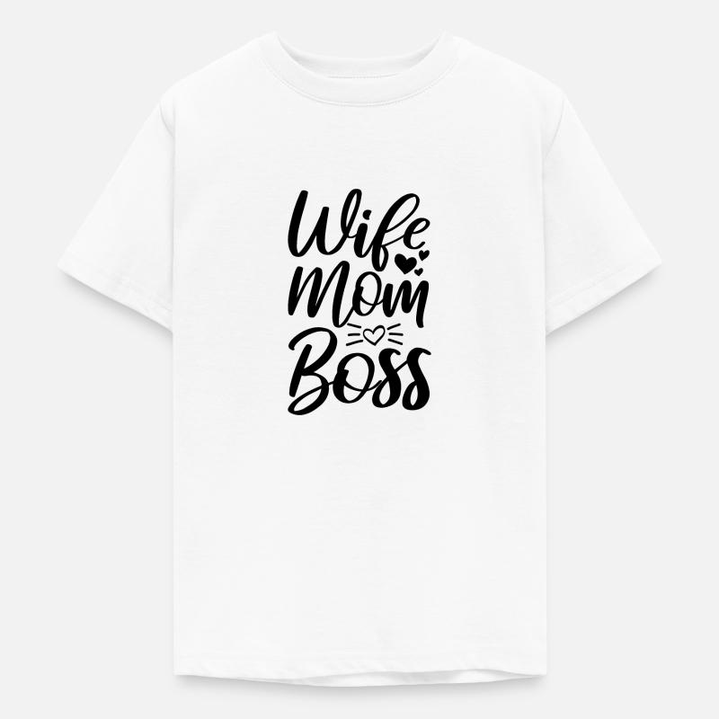Mère - T-shirt Ado - blanc