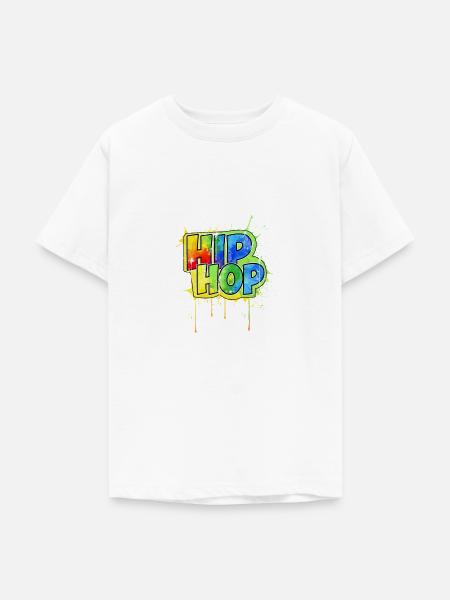 hip hop - Teenager T-Shirt - Weiß