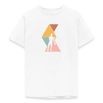 Tischtennis - Teenager T-Shirt - Weiß - Vorne - AI Model Teenager Male dark (155cm)
