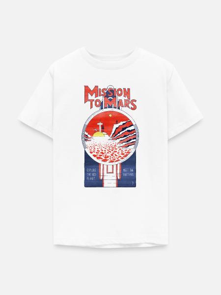 Mission zum Mars - Teenager T-Shirt - Weiß