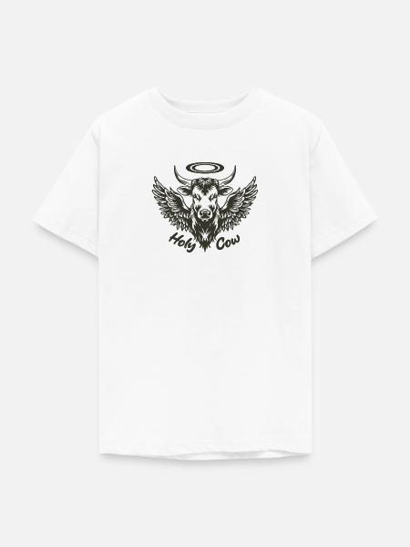 Holy Cow - Teenager T-Shirt - Weiß