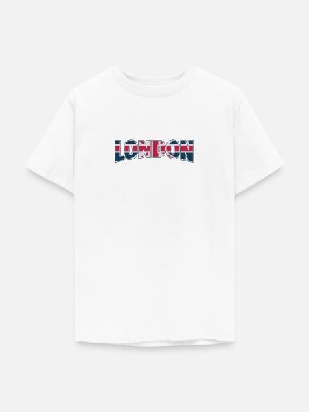 London - Teenager T-Shirt - Weiß