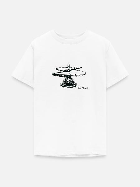 DA VINCI - Teenager T-Shirt - Weiß